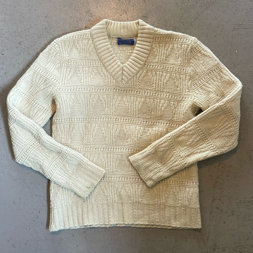 Vintage Virgin Wool Pendleton Sweater